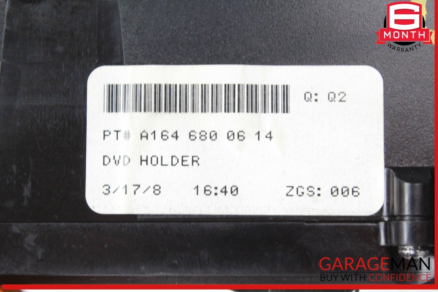 06-12 Mercedes X164 GL450 4MATIC DVD Player Video Splitter Module Unit OEM