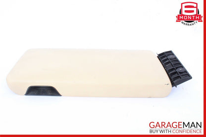 97-04 Mercedes R170 SLK230 Center Console Arm Rest Storage Cover Lid Beige OEM