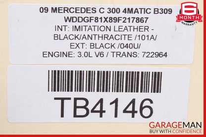 Mercedes W204 C300 CLK350 ML450 Engine Cylinder Head Cover Left Side OEM
