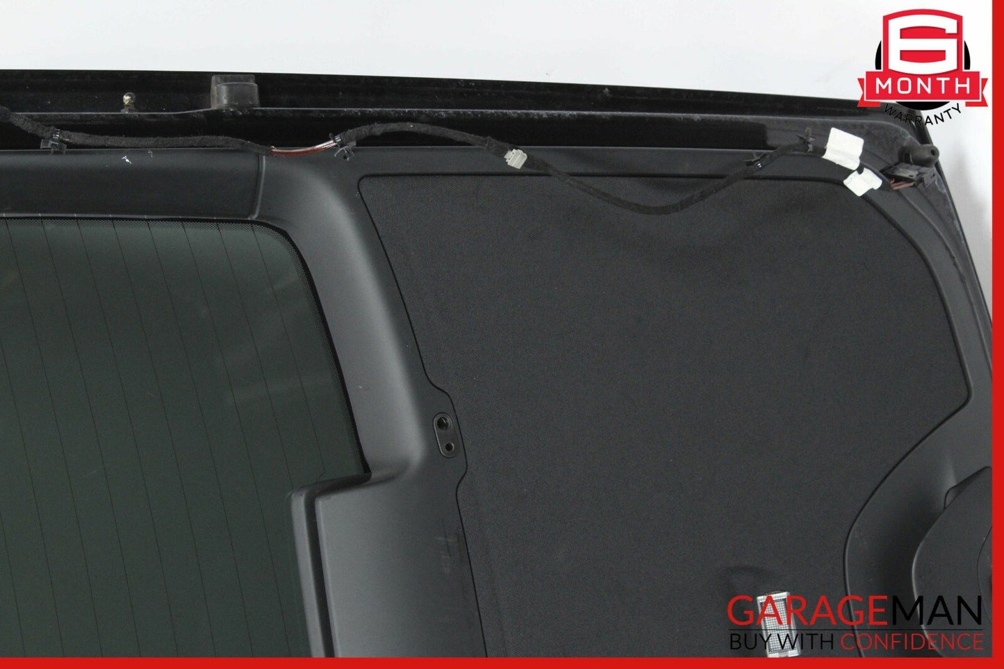06-08 Porsche Cayman 987 Rear Trunk Glass Hatch Tail Gate Panel Assembly Black