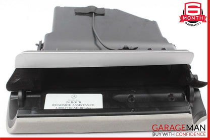 05-11 Mercedes R171 SLK350 Dash Glove Box Storage Tray Compartment Gray OEM