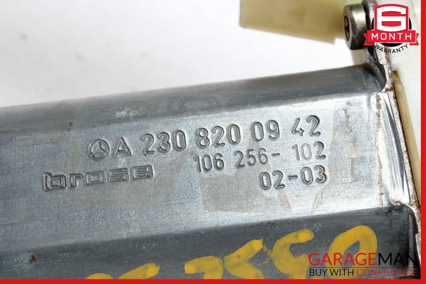 03-12 Mercedes CLK350 CL600 SL500 Front Left Side Door Window Regulator Motor