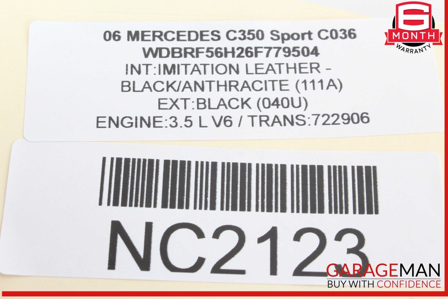 05-07 Mercedes W203 C350 Sport Dash Hazard Door Lock ESP Control Switch Module