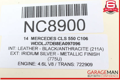 12-14 Mercedes W218 CLS550 C300 Front / Rear Right Side Exterior Door Handle OEM