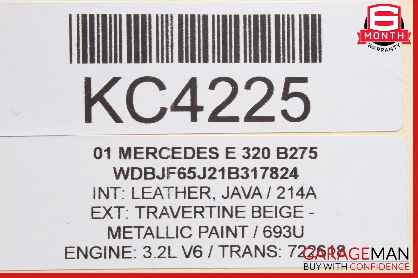 00-06 Mercedes W210 E320 S500 CL500 Voice Command Control Module 2208200535 OEM
