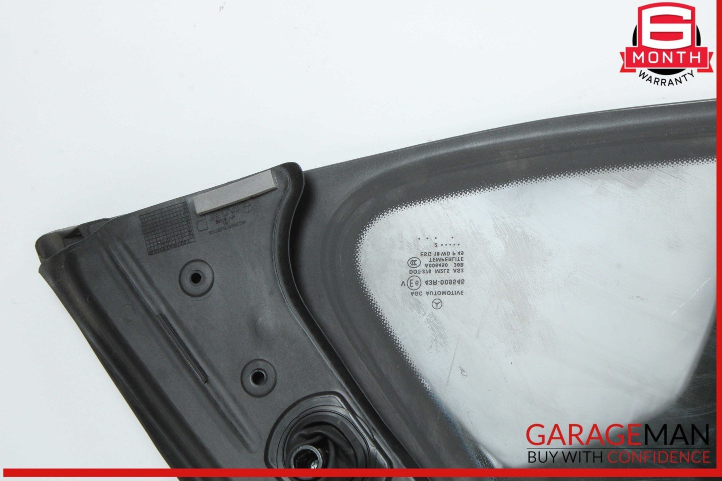13-19 Mercedes X166 GL450 GLS550 Rear Right Side Quarter Window Glass Trim Assy