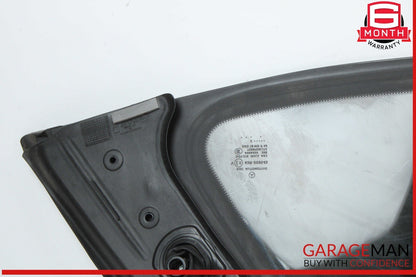 13-19 Mercedes X166 GL450 GLS550 Rear Right Side Quarter Window Glass Trim Assy