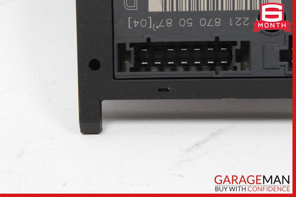 07-13 Mercedes W221 S350 S550 S400 Front Right Side Under Seat Control Unit