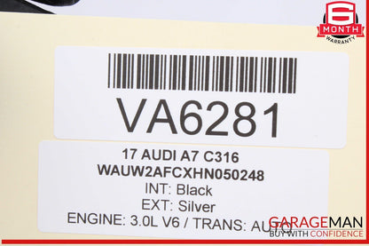 12-18 Audi A7 A6 S6 S7 Front Steering Column Trim Cover Assembly 4G0953515 OEM