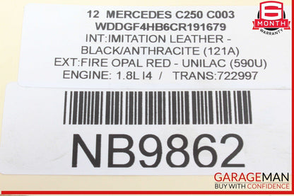 12-15 Mercedes W204 C250 SLK250 M271 Engine Oil Filter Housing 2711801210 OEM