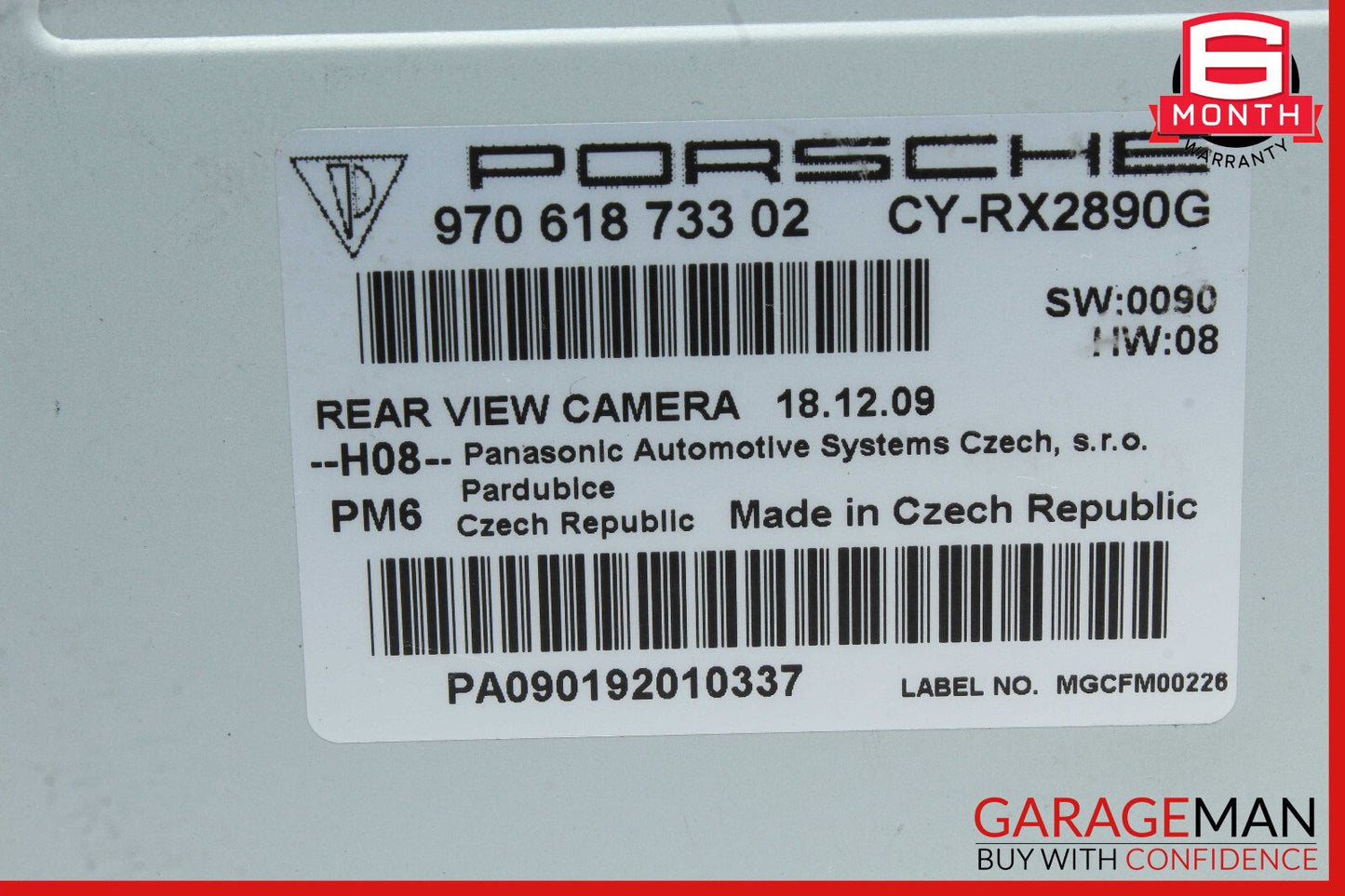 10-15 Porsche Panamera 970 Rear View Camera Control Module Unit OEM
