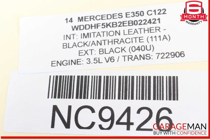 14-16 Mercedes-Benz E350 W212 Front Left Side Lower Control Arm 2123330100