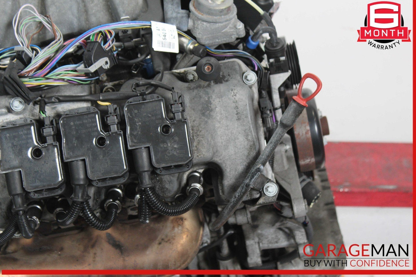 97-05 Mercedes R170 SLK320 E320 Engine Motor Block Assembly V6 M112 RWD OEM 165k
