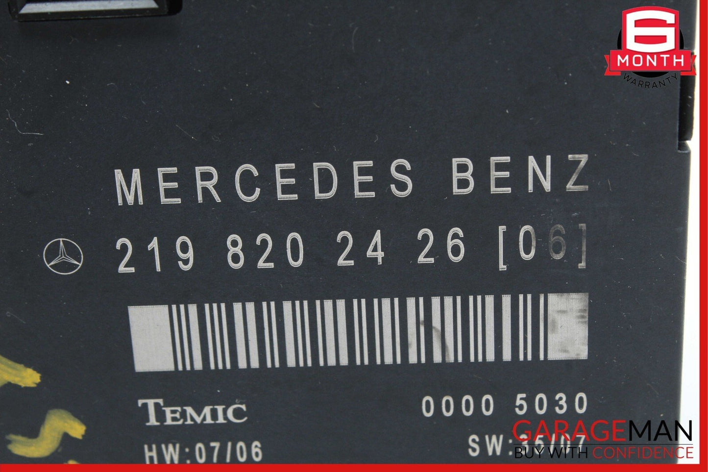 06-11 Mercedes W219 CLS550 CLS500 Front Right Door Control Module 2198202426 OEM