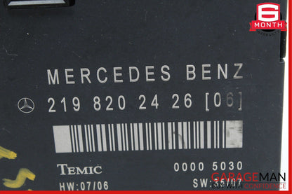 06-11 Mercedes W219 CLS550 CLS500 Front Right Door Control Module 2198202426 OEM
