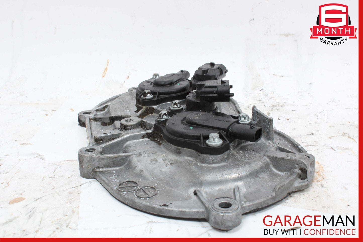 06-13 Mercedes R171 SLK300 S550 Front Right Engine Timing Chain Cover Plate OEM