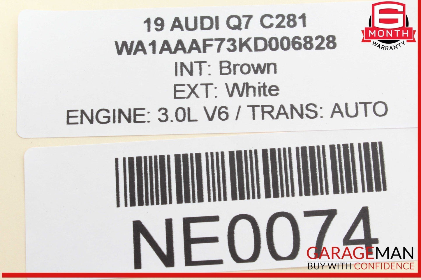 17-24 Audi Q7 Rear Left Driver Side Blind Spot Alert Sensor 4M0907590E OEM