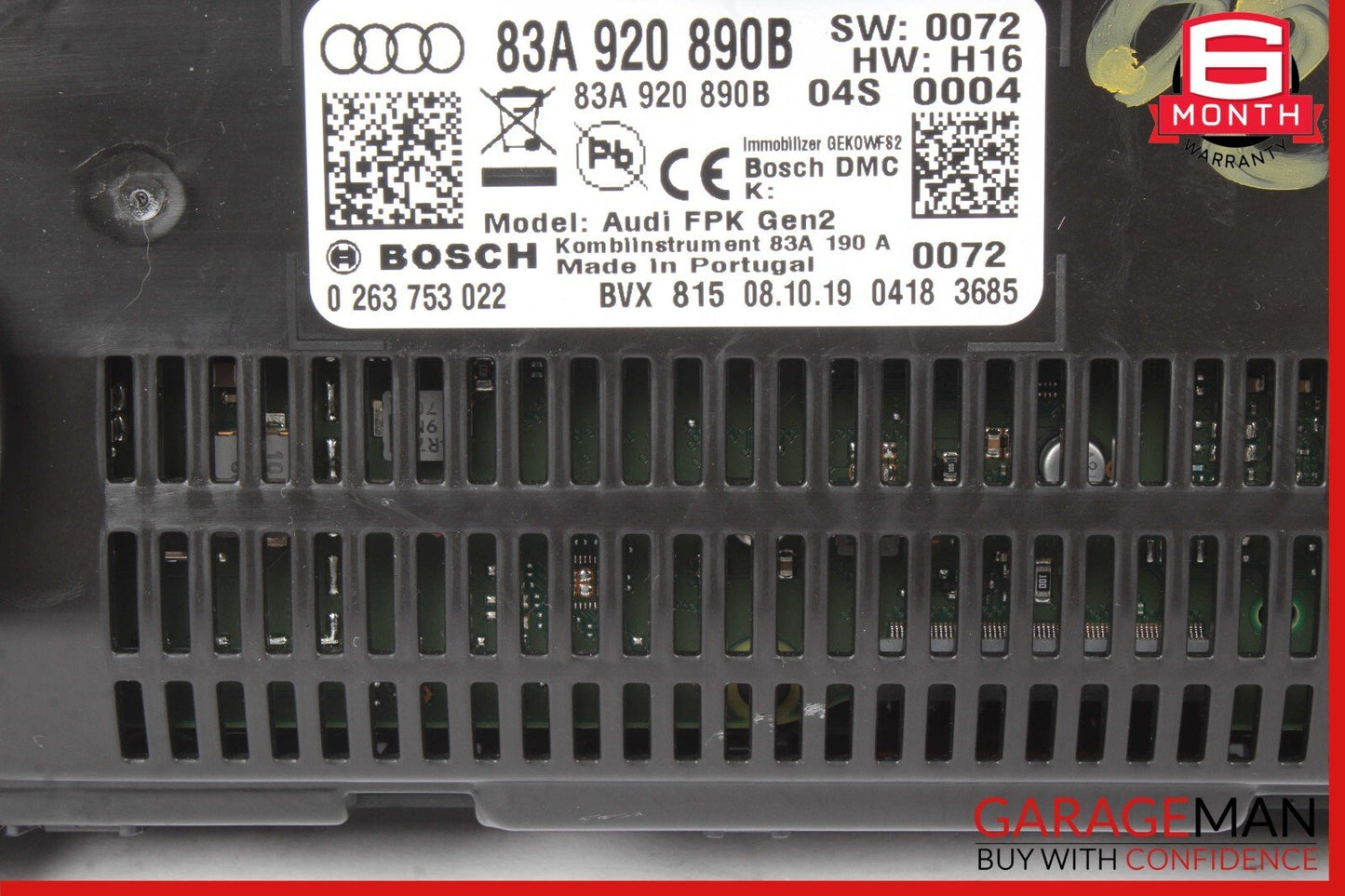 19-24 AUDI Q3 DIGITAL INSTRUMENT CLUSTER SPEEDOMETER ODOMETER 83A920890