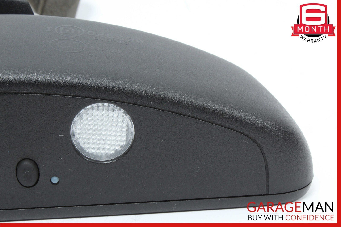 10-16 Mercedes W204 C250 C300 E350 Interior Upper Top Rear View Mirror Black OEM