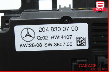 08-11 Mercedes W204 C63 AMG C350 AC A/C Heater Climate Control OEM