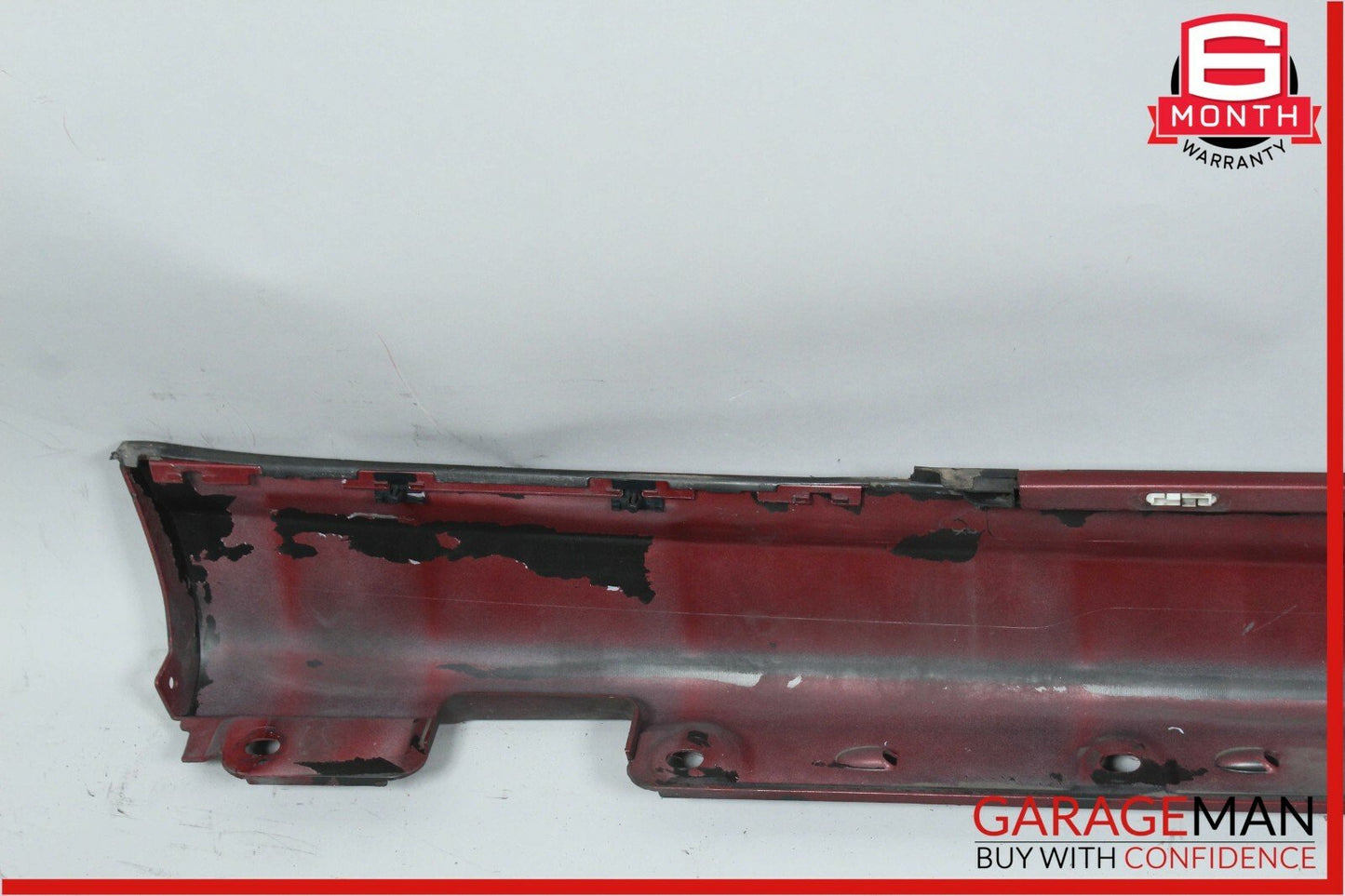 02-05 Mercedes W203 C230 Coupe Left Side Rocker Skirt Molding Panel Titanite Red