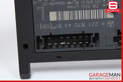 07-13 Mercedes W221 S550 S400 Front Left Driver Side Under Seat Controller Unit