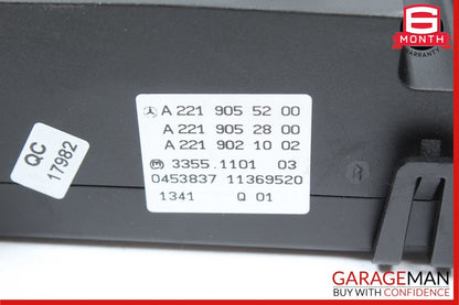 10-13 Mercedes W221 S550 S400 CL550 A/C AC Heater Climate Control Switch Module