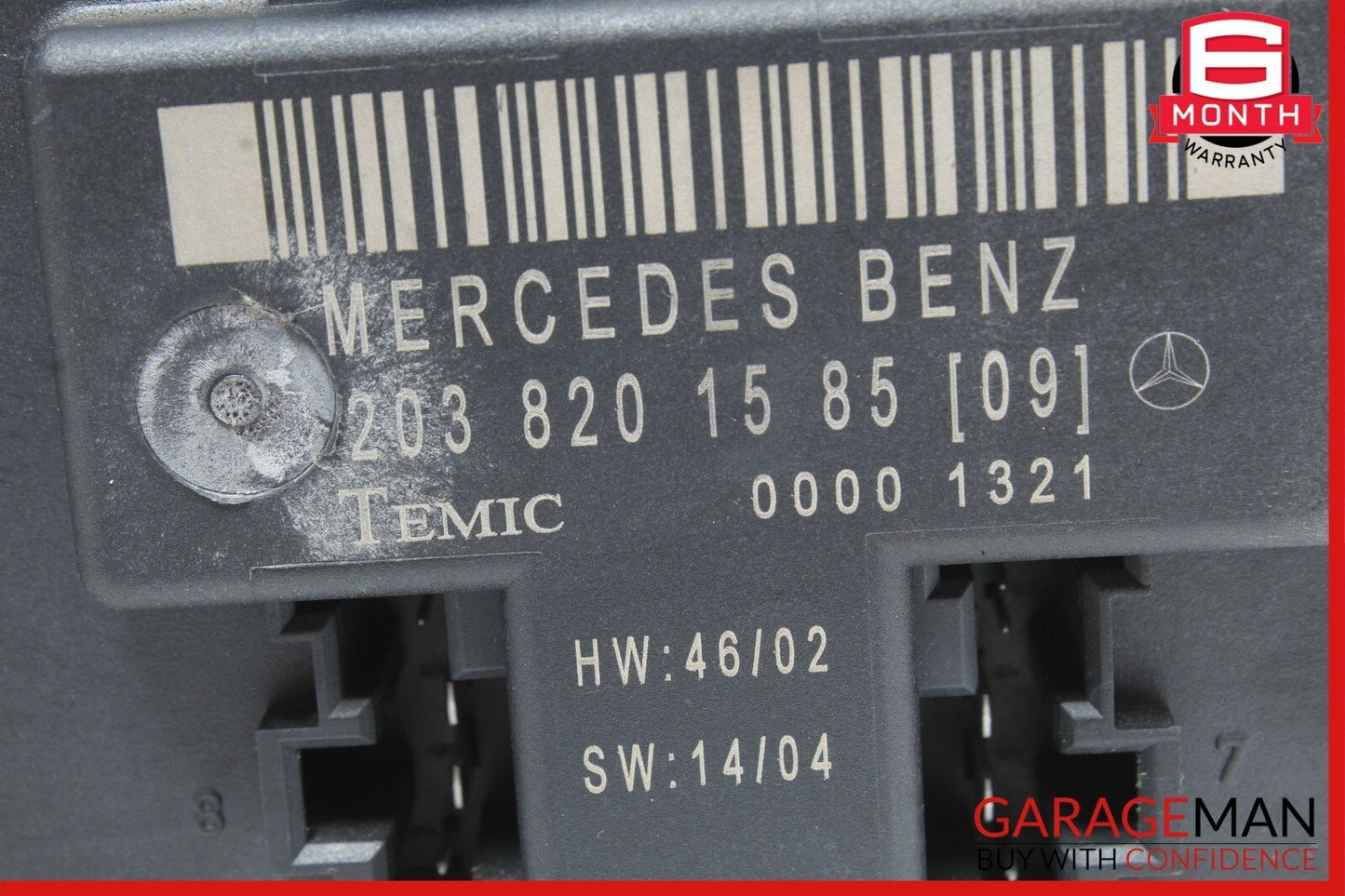 01-07 Mercedes W203 C230 C240 Front Left Side Door Control Module Unit OEM