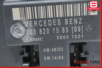 01-07 Mercedes W203 C230 C240 Front Left Side Door Control Module Unit OEM