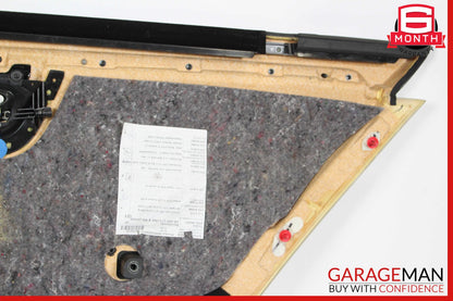 07-09 Mercedes W221 S450 S550 Rear Left Interior Door Panel Cover Brown