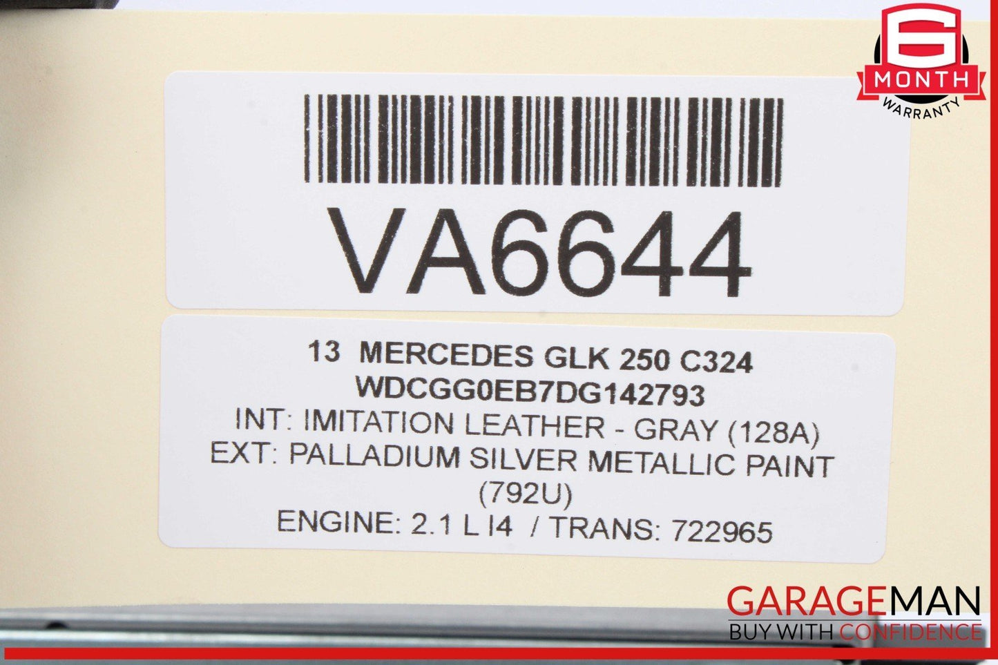 08-17 Mercedes X204 GLK250 E63 AMG Amplifier Amp Harman Becker 2129005213 OEM