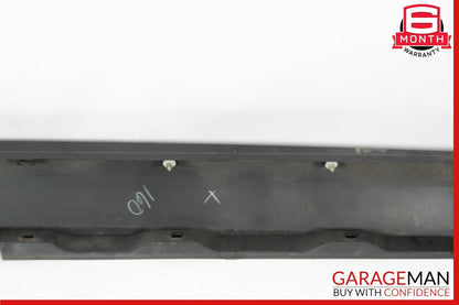 09-15 Jaguar XF Right Passenger Side Rocker Panel Skirt Black OEM