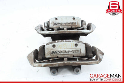 07-14 Mercedes W221 S65 S63 CL63 AMG Rear Left And Right Brake Caliper Set OEM