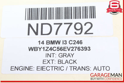 14-21 BMW i3 I01 Hybrid Coolant Cooling Overflow Expansion Tank Bottle 9327150