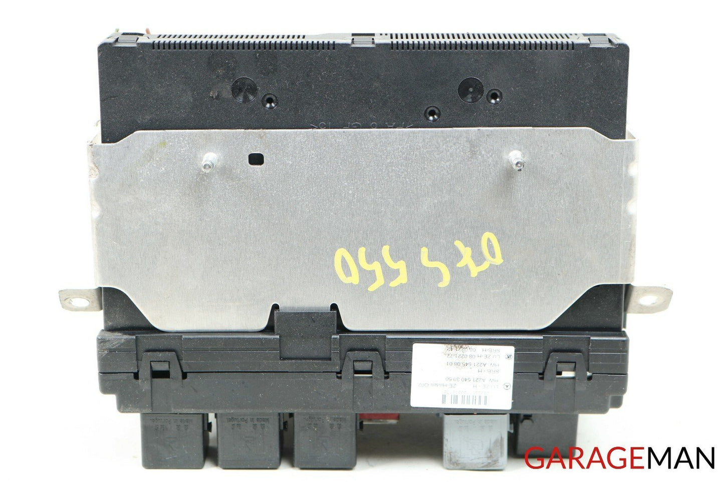 07-13 Mercedes W221 S550 CL550 Rear Trunk Fuse Box Relay Block Q02 OEM