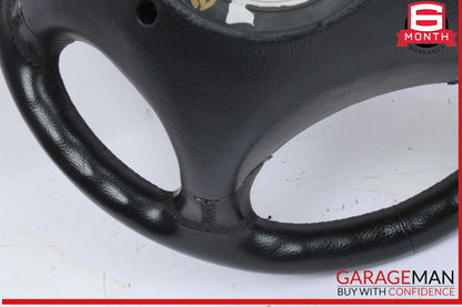 00-03 Mercedes W210 E320 E430 CLK320 4 Spoke Driver Steering Wheel Black OEM
