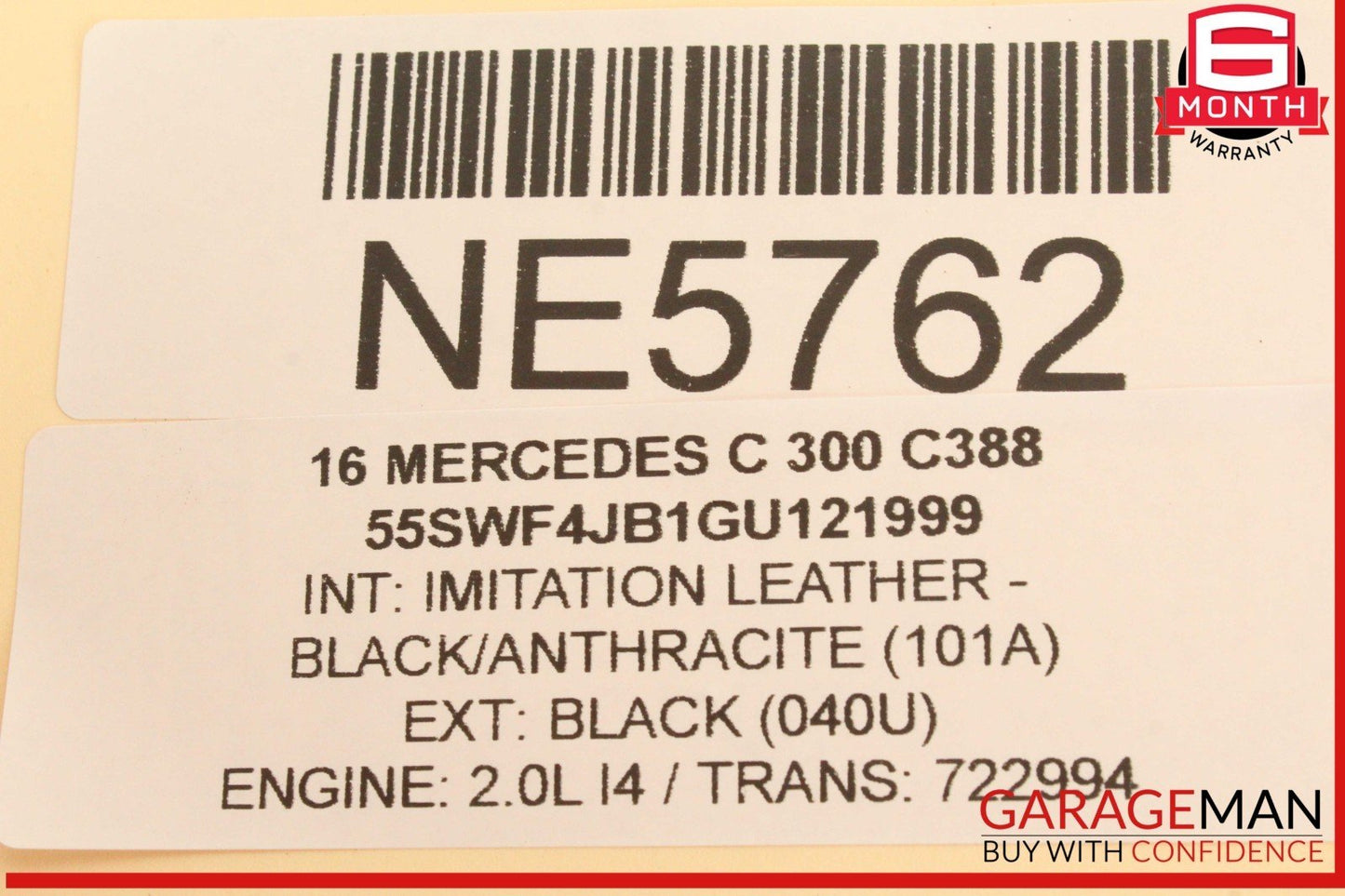 14-19 Mercedes W205 C300 S550 GLC350 Keyless Go Entry Control Module Unit OEM