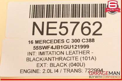 14-19 Mercedes W205 C300 S550 GLC350 Keyless Go Entry Control Module Unit OEM