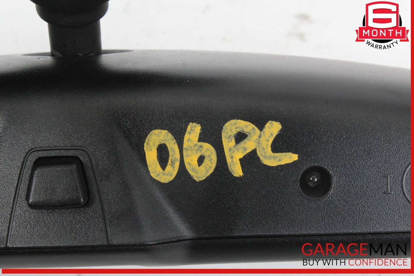 03-06 Porsche Cayenne 955 Interior Top Upper Rear View Mirror Black OEM