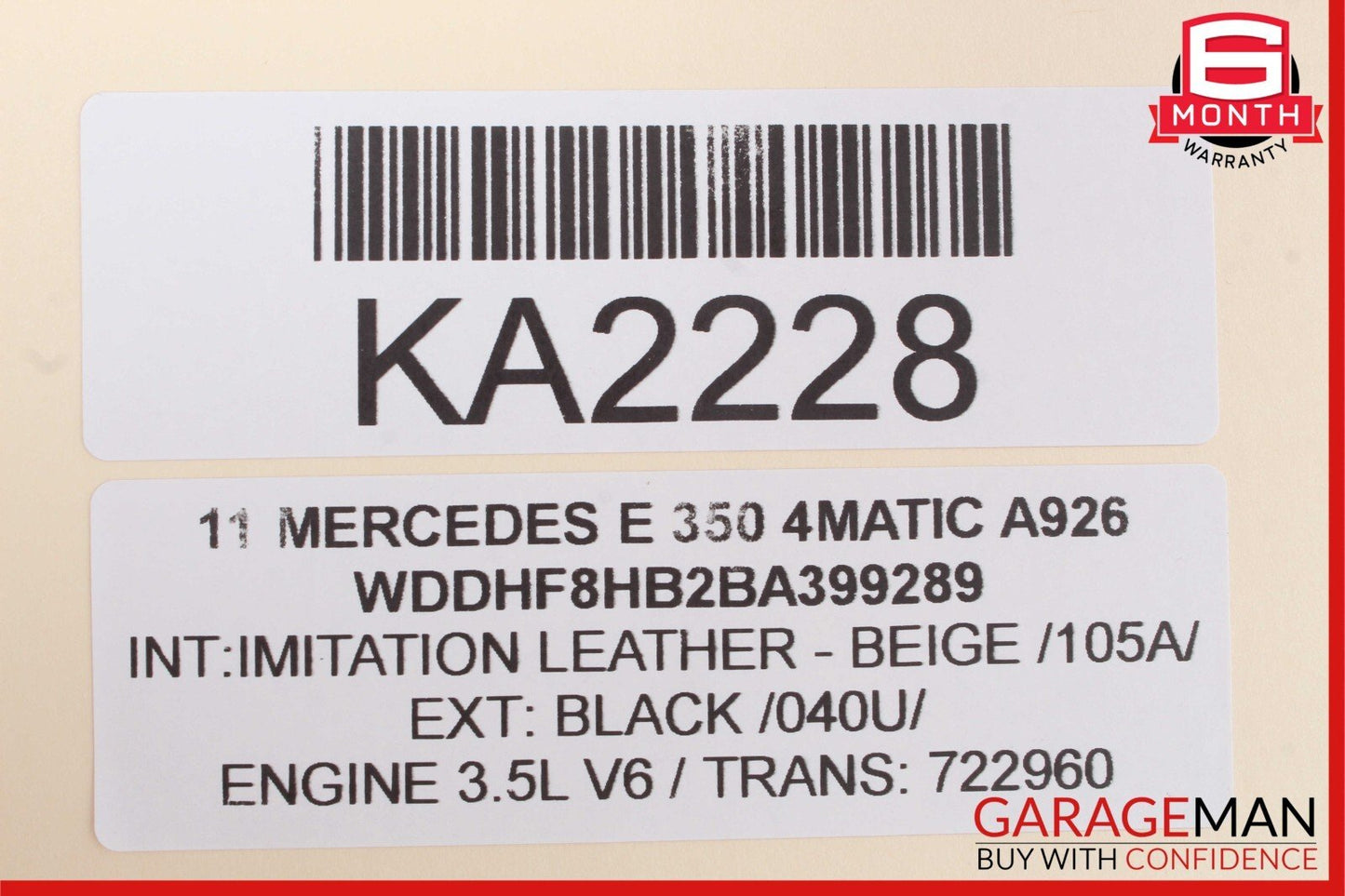 08-18 Mercedes W212 E550 C300 E400 Front Right Side Door Control Module OEM