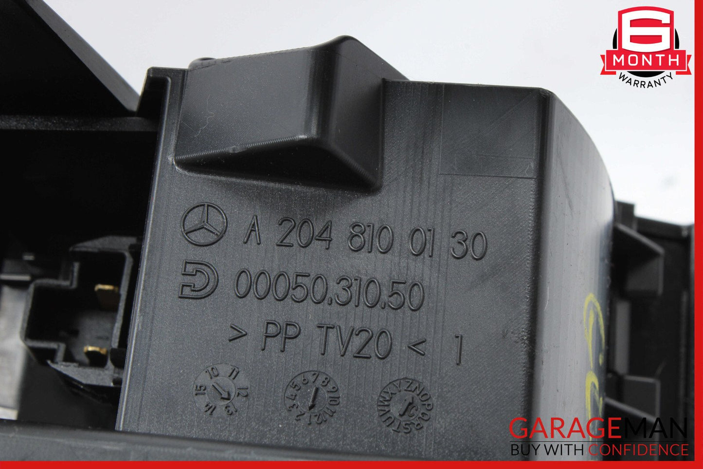 08-17 Mercedes X204 GLK250 E350 Center Console Ashtray Ash Tray Rear Black OEM