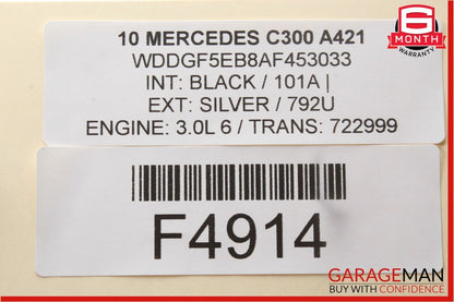 10-12 Mercedes W204 C300 Suspension Chassis Control Module Unit 2049002002 OEM