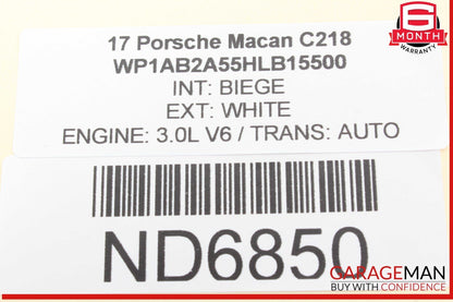 15-24 Porsche Macan Front Left Driver Side Door Control Module 4H0959793AC OEM