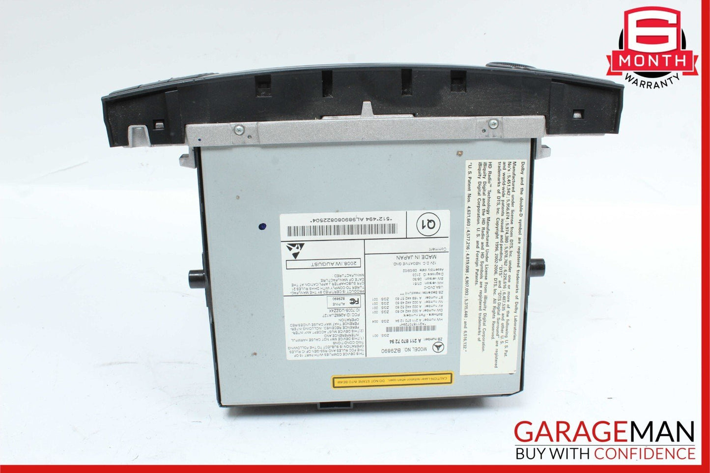09-11 Mercedes W219 CLS550 E320 E550 Command Head Unit Navigation Radio CD OEM