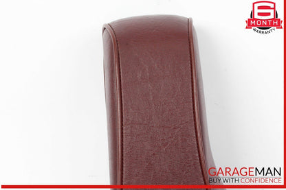 84-93 Mercedes W201 190E 190D Front Center Console Arm Rest Armrest Red OEM
