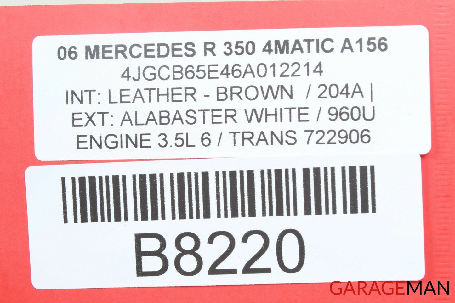 06-10 Mercedes W251 R350 Front Left Side Suspension Stabilizer Sway Bar Link OEM