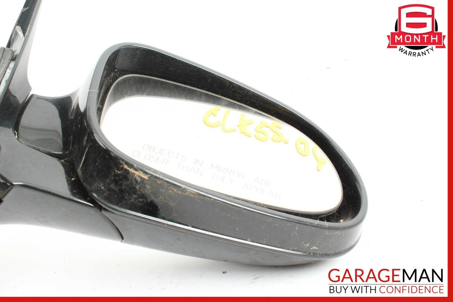 03-09 Mercedes W209 CLK55 AMG CLK500 Front Right Mirror Door Rear View Black OEM