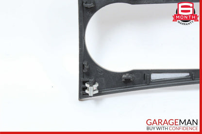 08-14 Mercedes W204 C300 C280 AC A/C Climate Control Switch Trim Bezel Wood