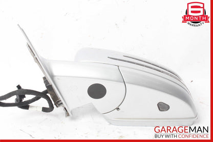 10-13 Mercedes W221 S550 Front Left Side Mirror Door Rear View Iridium Silver