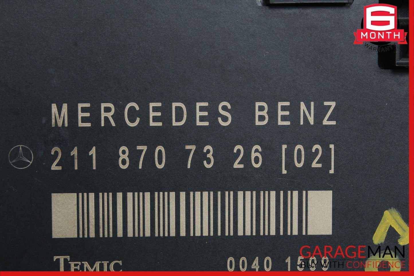 03-09 Mercedes W211 E350 E550 Front Left Side Door Controller Module OEM